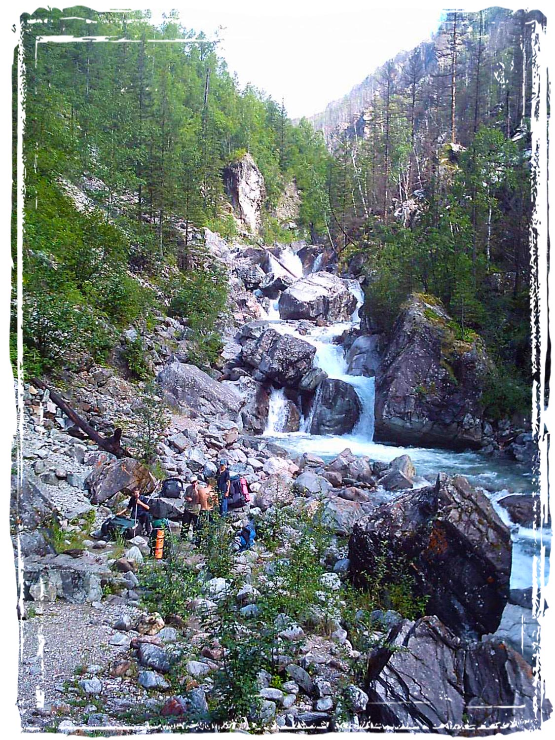 Водопад на Кынгарге